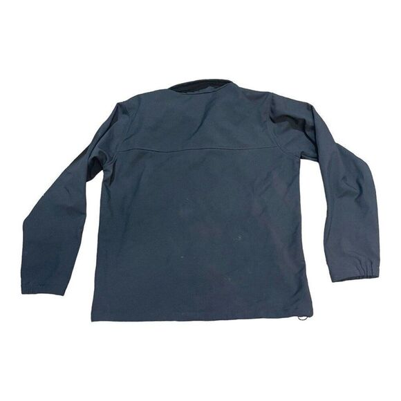 Columbia Men's Size L Fleece Lined Jacket Black Polyester Zip Pockets Outdoors - Picture 2 of 6